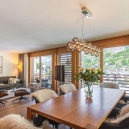 Modern Apartment With View Over Zermatt Eksteriør bilde